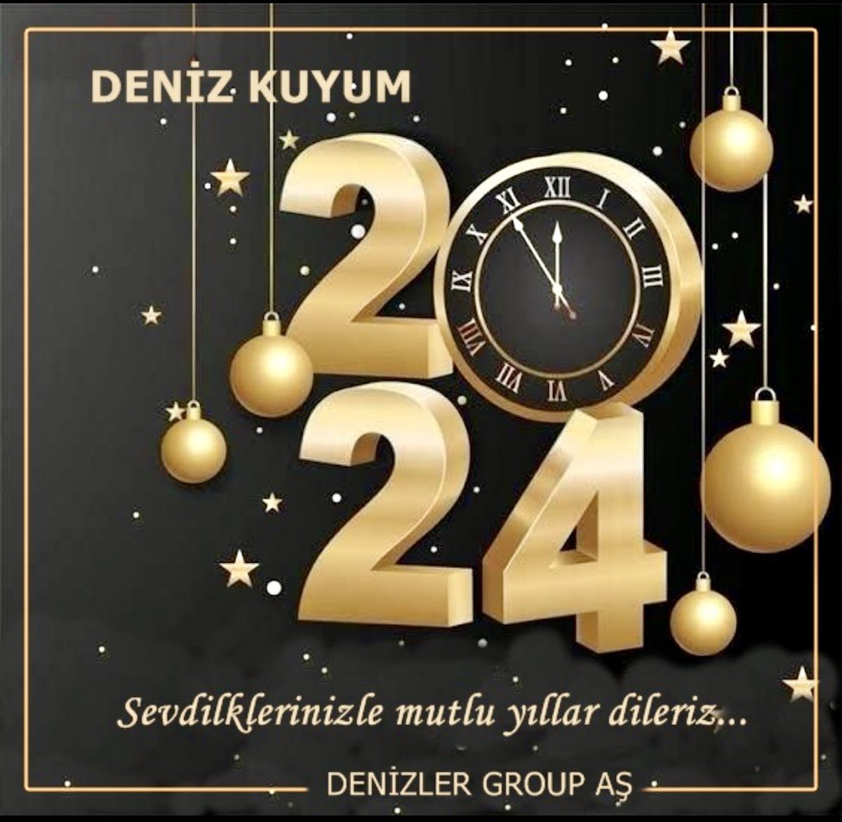 Tüm sevdiklerinizle birlikte sağlıklı mutlu huzurlu nice yıllar dileriz…