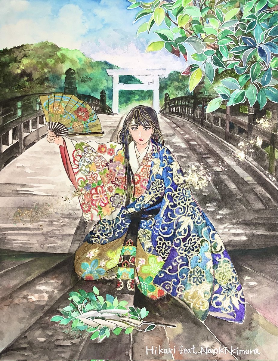 hikari2162554's tweet image. 昨年はお世話になりました。
今年も宜しくお願い致します。

大切なフォロワーの皆様。
私は、写真美術作家・木村尚樹先生と共に米国出版社Literary Revelationsが出版予定の&quot;Haiku of Petals&quot;の表紙絵を担当します。制作のため、３月末迄&quot;X&quot;をお休み致します。
いつも見守って頂き、感謝申し上げます