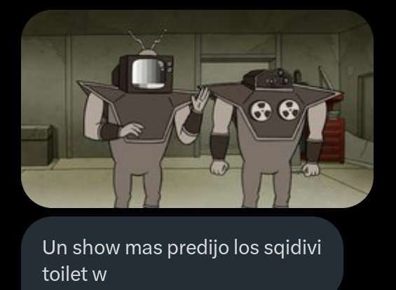 Unpendejodetw4's tweet photo. Ya decía que me parecían familiares los de skibidi https://t.co/m2X84HvQYU