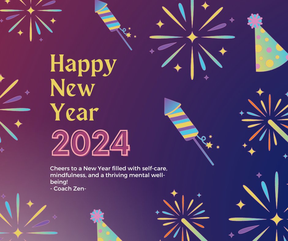 As we embrace 2024, let's prioritize our 𝑚𝑒𝑛𝑡𝑎𝑙 𝑤𝑒𝑙𝑙-𝑏𝑒𝑖𝑛𝑔.

Remember, 𝐬𝐞𝐥𝐟-𝐜𝐚𝐫𝐞 𝐢𝐬 𝐧𝐨𝐭 𝐬𝐞𝐥𝐟𝐢𝐬𝐡. Take moments for yourself, practice mindfulness, and cherish positive connections.

Cheers to a mentally resilient and fulfilling year ahead!