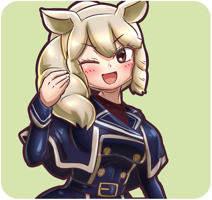 【けものフレンズ】シロサイお嬢様いちばん好き【イラスト】描きました!謹賀新年と全く関係ない絵ですん。 