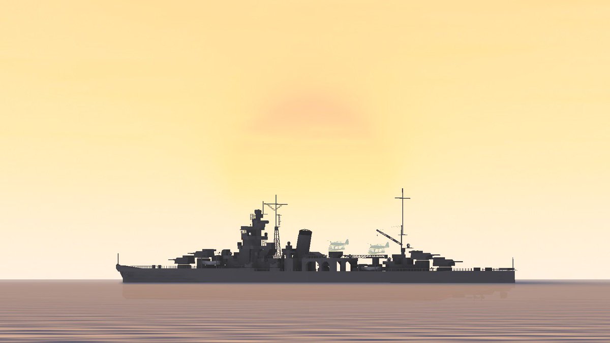 aohige_game's tweet photo. あけましておめでとうございます！
今年もよろしくお願いいたします！！
#navalcraft
#今年こそ本気出す
#架空艦
#聯合艦隊
#初日の出 https://t.co/ArhH7MdWJC