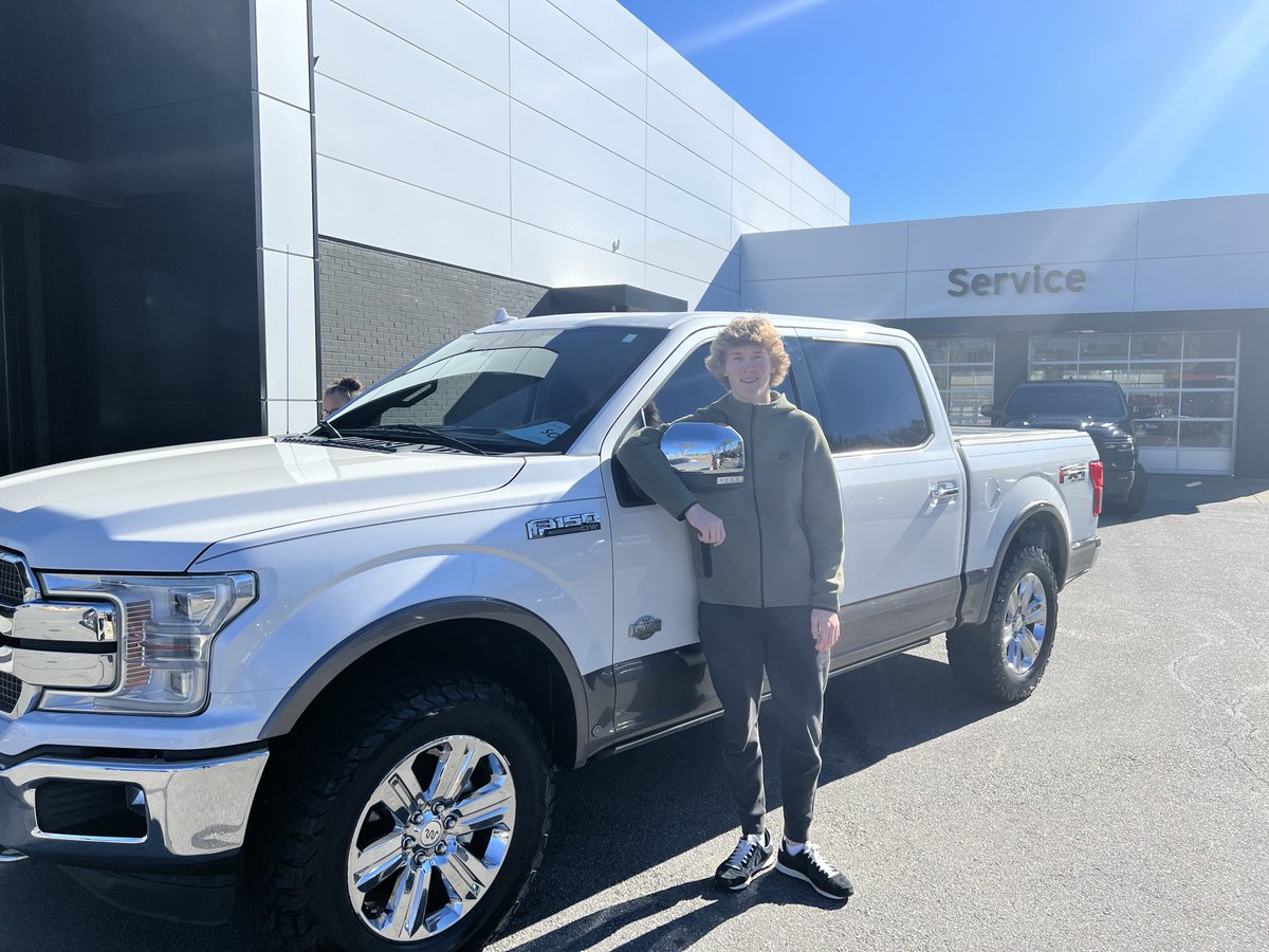Big day for grandson Brooks. Saved his money and bought this 2016 truck. He turns 16 next month.