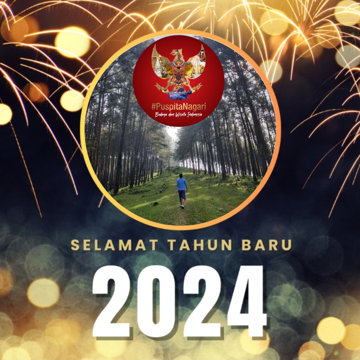 Selamat Tahun Baru 2024...🧜🏼‍♂️ Jagalah persatuan dan kesatuan!!! 🇮🇩🔱 #PuspitaNagari #programfolback