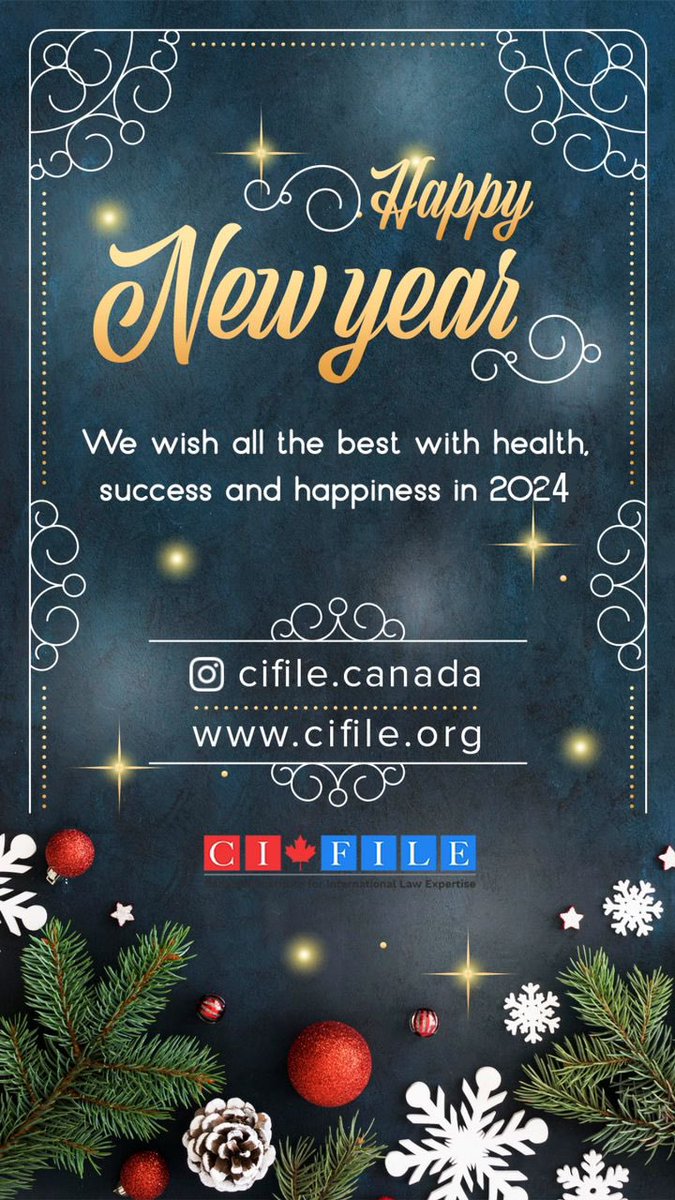 Cifile_Canada's tweet photo. As we step into January 2024, we find ourselves amid challenges – from conflict and suffering to climate disasters. Let's unite in the quest for transformation this year.
#humanrights #globaljustice #peacesecurity #Cifile #internationallaw
#sustainabledevelopment
#UN https://t.co/0lEoMAGTkc