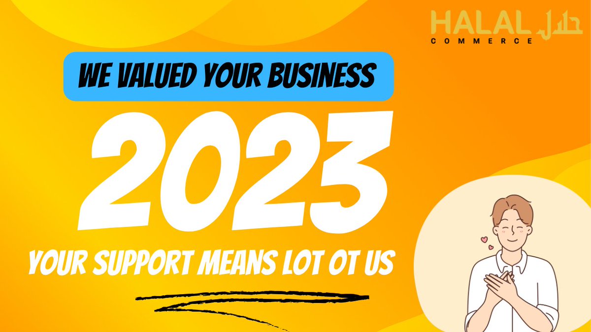 Assalamualaikum,
Thank you for supporting us through out 2023 . We have achieved greater awareness of our press releases of our startup- we couldn't do without you.
- May Allah Bless Our Mission to Serve you better and wishing your family stay healthy, wealthy and safety.