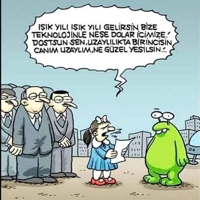 An itibari ile uzaya inmiş bulunuyoruz 🧟🛸