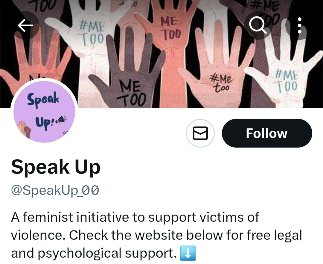 "Feminist initiative to support victims of violence" what a joke
#MeTooUnlessUrAJew