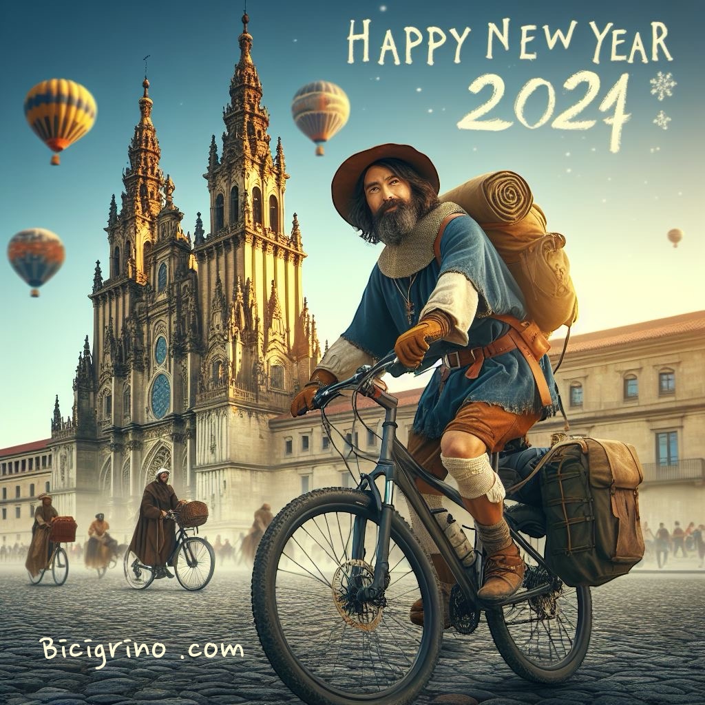✨🚴‍♀️ Feliz Nochevieja, caminantes y ciclistas! 🚴‍♂️✨🎆

Mientras nos acercamos al final de un año más, BICIGRINO 🌟Camino de Santiago en Bicicleta

#NewYearsEve #HappyNewYear2024  #FelizNochevieja #Ciclistas #CaminoDeSantiago #KeepPedalling #LifeOnTheCamino #CelebrateWithUs