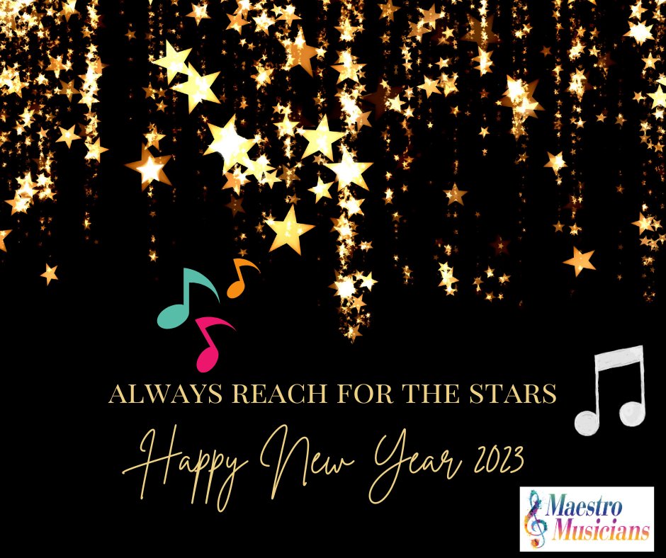 🎉🎶 Embrace the Harmony of a New Year with Maestro Musicians! 🌟🎻

Happy New Year from Maestro Musicians! 🥂🎵 #NewYearHarmony #MaestroMusicians2024 #NewBeginnings #HarmoniousJourney #CheersToTheFuture