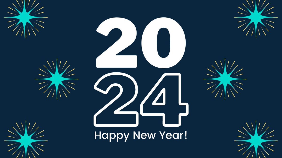 🎉 Wishing you all a fantastic New Year ahead! We hope it is filled with exciting opportunities, growth, and meaningful moments. Thank you for being part of our journey. Here's to a successful and fulfilling 2024! 🥳🌟 #HappyNewYear #NewYear2024 #NewBeginnings 🎊🌟