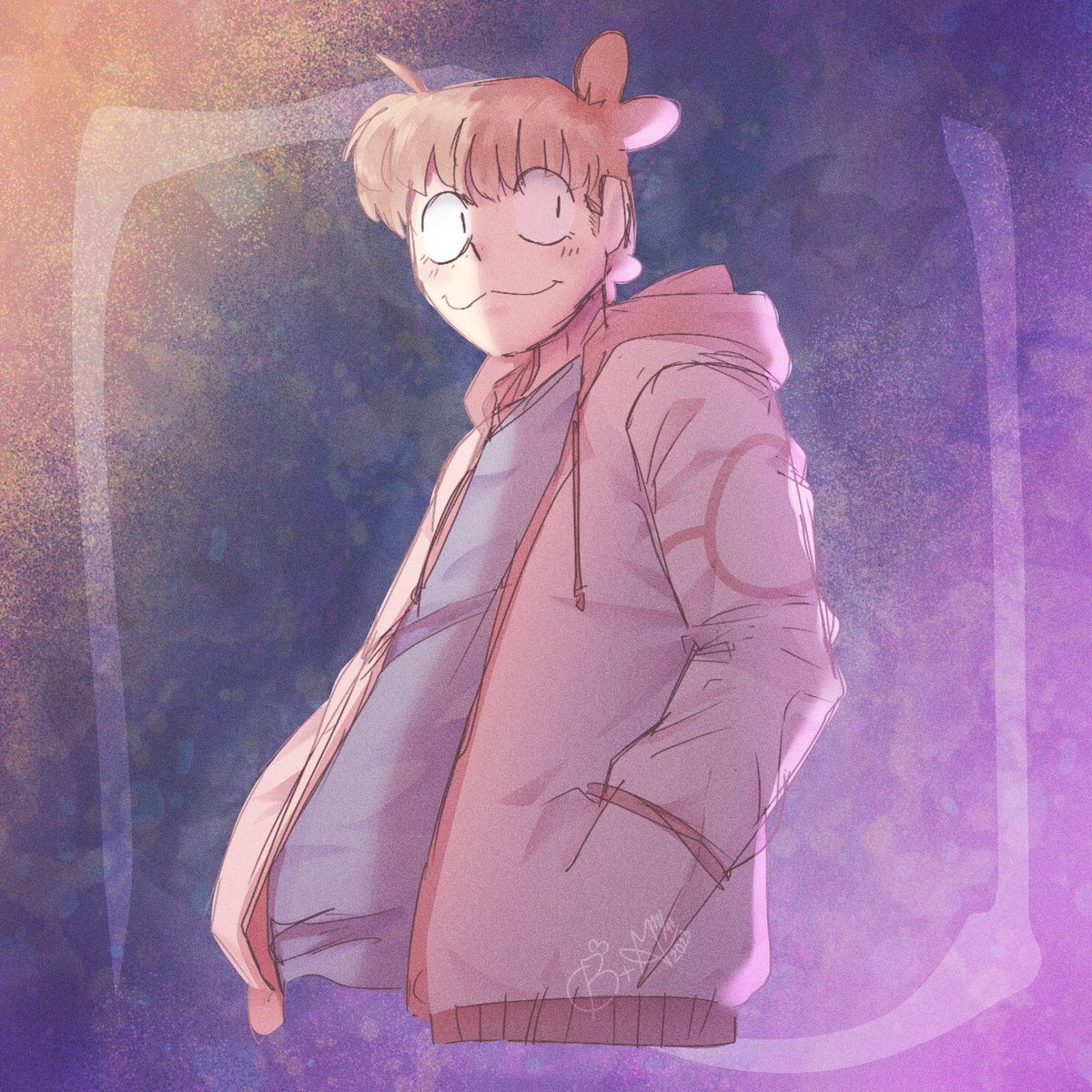 Mona_chan1's tweet photo. Day 85 - Popipo #mona_art_journey
Character (c) @BopyBops 
Lineart (c) @bloowe_blu  ||  Coloring (c) me https://t.co/5uB6c1ogae