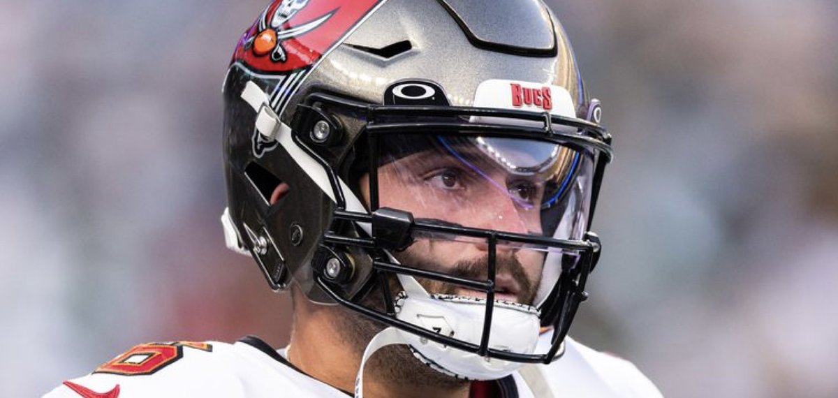 RookieWatxh's tweet photo. Baker Mayfield is making less total cash ($4 million) this season than Mike White, Sam Darnold, Marcus Mariota, and Mitch Trubisky.

Yet, has more passing yards (3,907) than CJ Stroud, Jalen Hurts, and Trevor Lawrence.

More passing TD’s (28) than Josh Allen, Lamar Jackson, and Russell Wilson.

And a better passer rating (95.9) than Patrick Mahomes, Matthew Stafford, and Justin Herbert.

The former first overall pick has single handedly REVIVED his career in Tampa Bay.

And will make some BIG money this off-season 🔥
