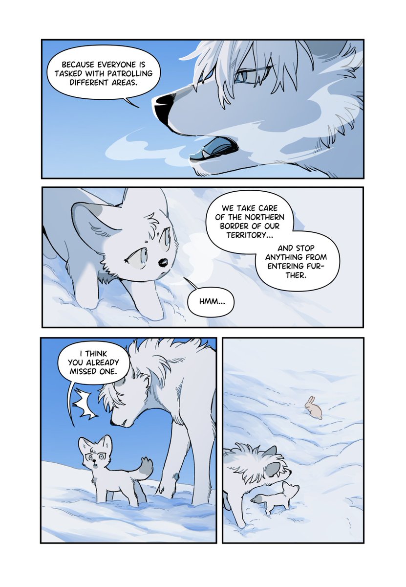 A little project I've been working on🐶 Humans have left Earth, leaving behind a group of genetically modified dogs to guard one of their labs until they return. Years go by and only one dog remains alive, still dutifully waiting for the humans return. ✨Prologue 1/3