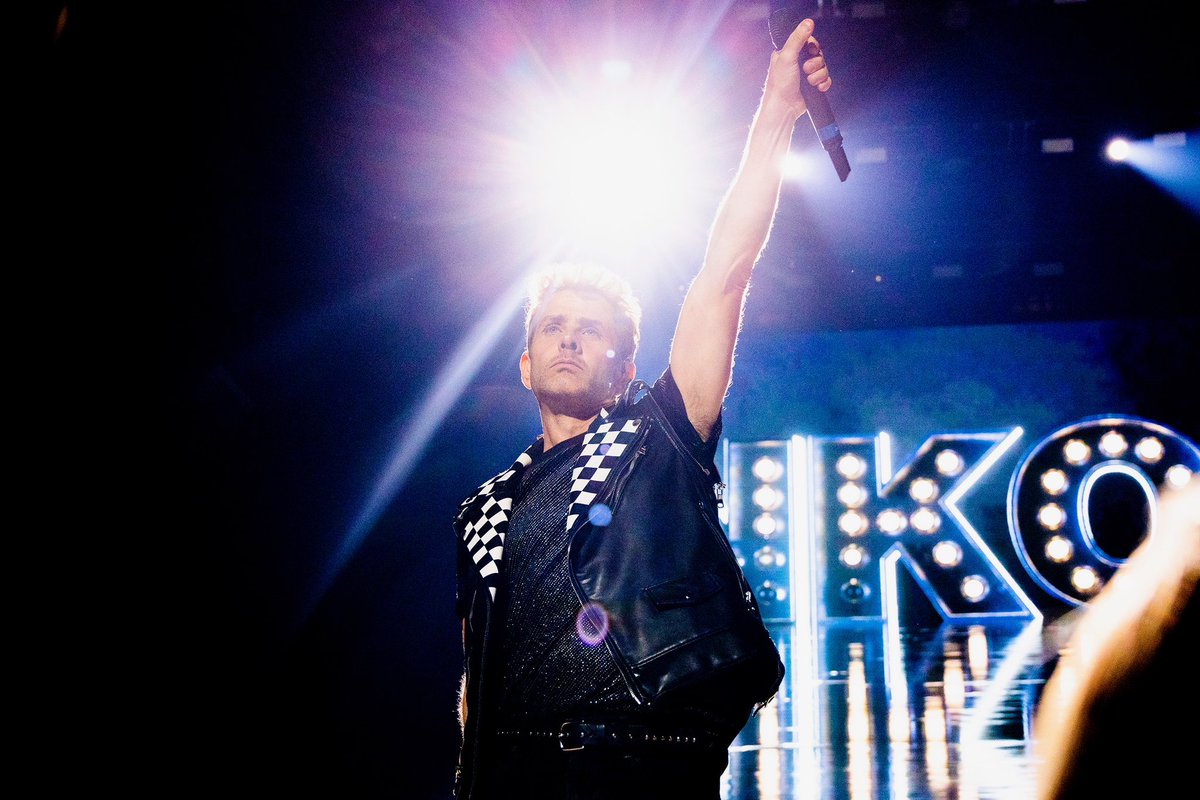 NKOTB's tweet photo. Wishing the happiest birthday to our brother, @JoeyMcIntyre. Joey, we love and admire you so much! Blockheads, drop some birthday love for Joey in the replies 🤖❤️ 

📸 @ParisVisone https://t.co/bbQPmqjkh6