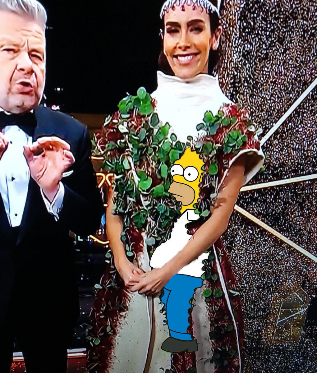 santapaciencita's tweet photo. Lo del prevestido de la Pedroche ya lo predijeron Los Simpson. https://t.co/zhMJdDpQbl
