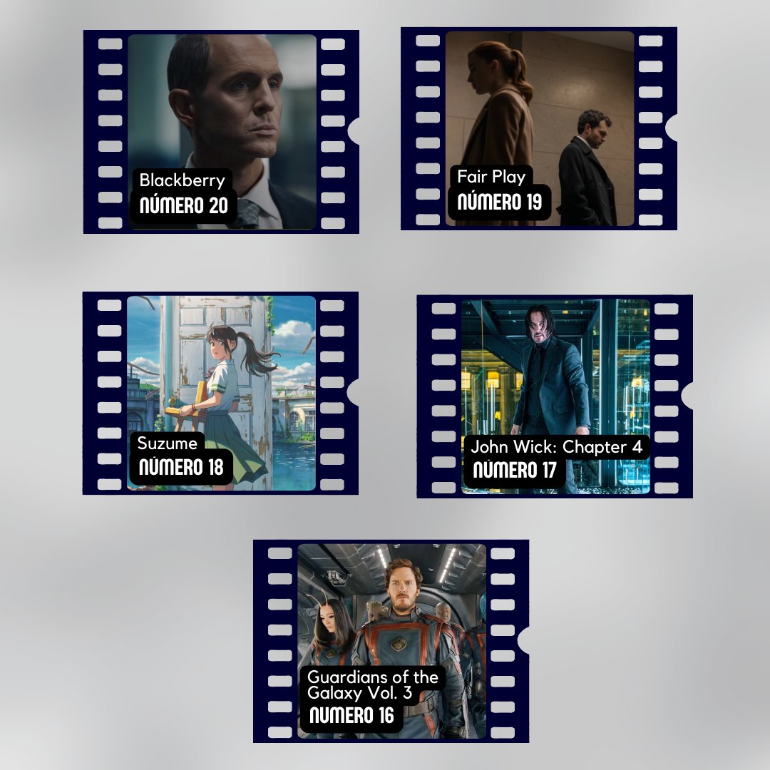 bcc93's tweet photo. De acuerdo con @letterboxd , vi más de 250 películas, especiales y miniseries. Estas son las 20 películas que más me gustaron en 2023. Vi desde opciones seguras hasta cosas que no sabía que existían hasta una semana antes de su estreno.
¡Qué 2024 les traiga mucho a #cine a todos! https://t.co/XAvASOBJRr
