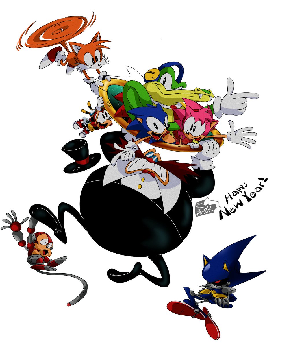 There's also this one.
'Rip the Calendars'
01.01.22
#SonicTheHedgehog #VectorTheCrocodile #AmyRose #MilesTailsPrower #DrEggman #DrRobotnik #MetalSonic #CharmyBee #Badnik #Coconuts
