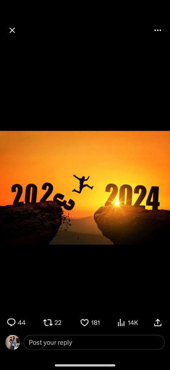 Jupi17's tweet photo. 🎆Happy New Year🎆

From me and mine to you and yours.
May 2024 continue to take you on your journey of success or give you the mental break to free yourself to take a new path. 

Let’s all be better to each other and more importantly ourselves. 

#2024isforyou https://t.co/VbqZ0pCoXr