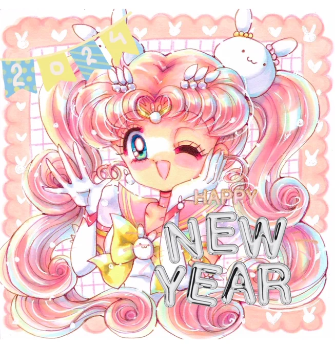 あけましておめでとうございます! 今年も宜しくお願いします 載せれるのがないので去年描いたを