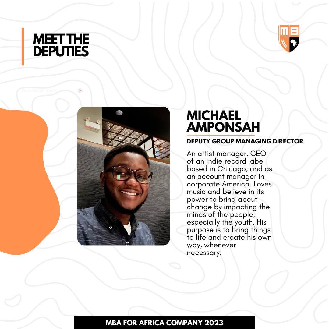 mikeamponsah_'s tweet photo. when i count my blessings, joining the 2023 @mbaforafrica cohort is one of the highest on my list. 

the lessons, opportunities, relationships and growth have been immense and truly rewarding. 

thank you so much @GodwinTom for envisioning this and bringing it to life 💐💐❤️ https://t.co/H2X83CbOqC