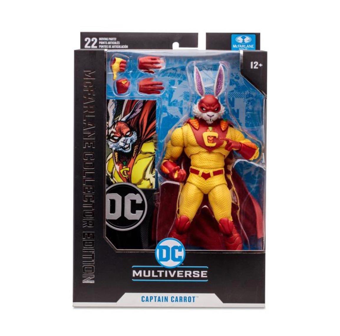 🚨IN STOCK🚨 Mcfarlane Collector Edition Captain Carrot Justice League Incarnate - $29.99. #mcfarlanetoys #DCMultiverse #Captaincarrot
