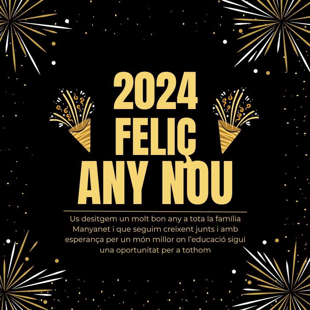 manyanetsandreu's tweet image. Feliç any nou a tota la #familiamanyanet #juntsiambesperança #josocmanyanet
