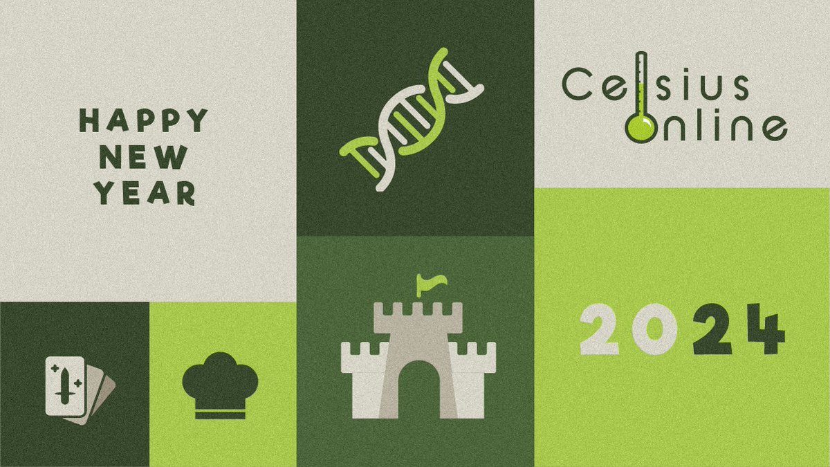 🎊 #HAPPYNEWYEAR 🎊
The Celsius Online team wishes you a wonderful new year! 🎉
Health, success, and wonderful projects galore - that's all we're hoping for in #2024!
A heartfelt thank you to our communities of loyal players... 20 years by your side already! 😄