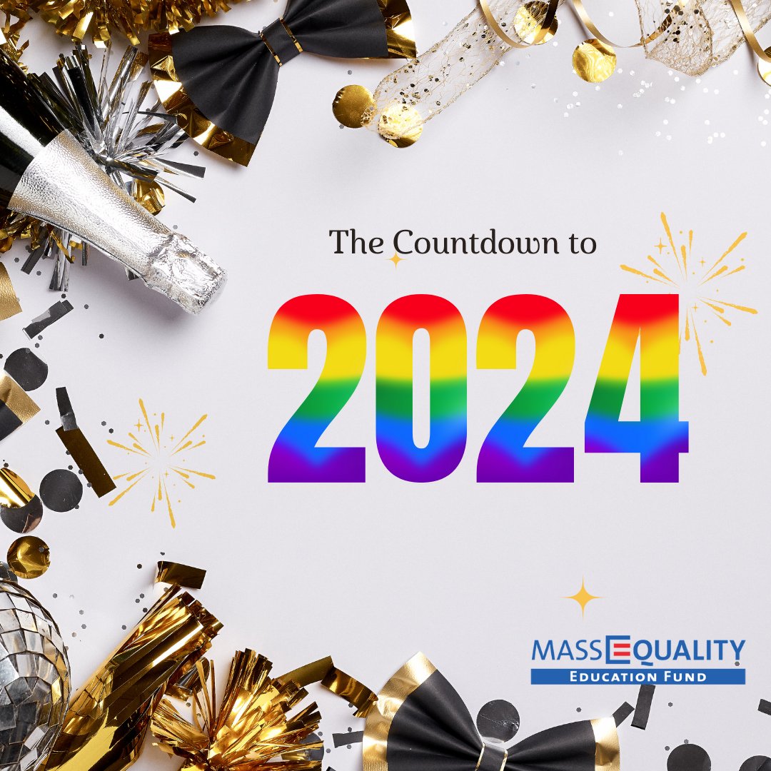 MassEqualityPAC's tweet photo. As the year winds down, we're reminiscing on the incredible milestones and shared victories. 
Your support has been the heartbeat of Mass Equality's success. Let's continue this journey together! 
https://t.co/7yijUMVPla https://t.co/ykfXkffRWd