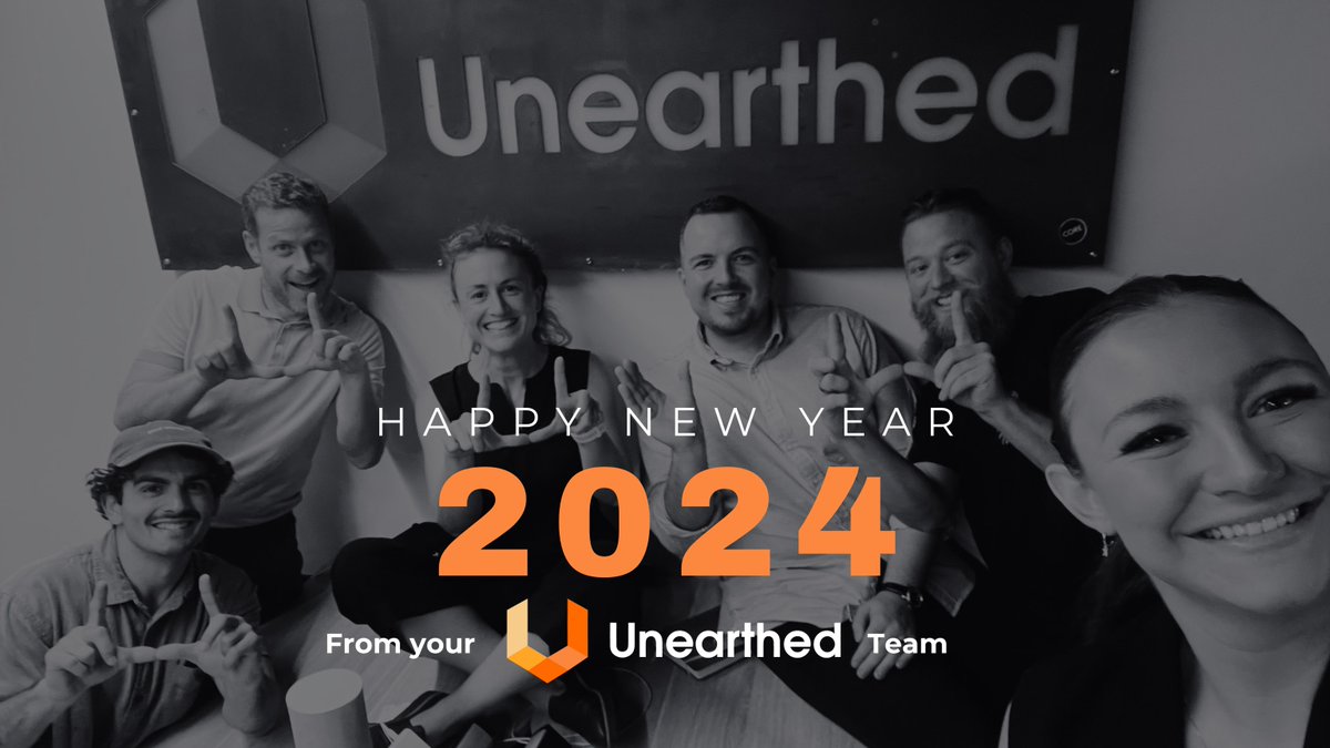 New year, same us!

Happy New Year 2024! 🎉

From all of us at the Unearthed team, we want to extend our warmest wishes for a year filled with innovation, collaboration, and cool adventures!