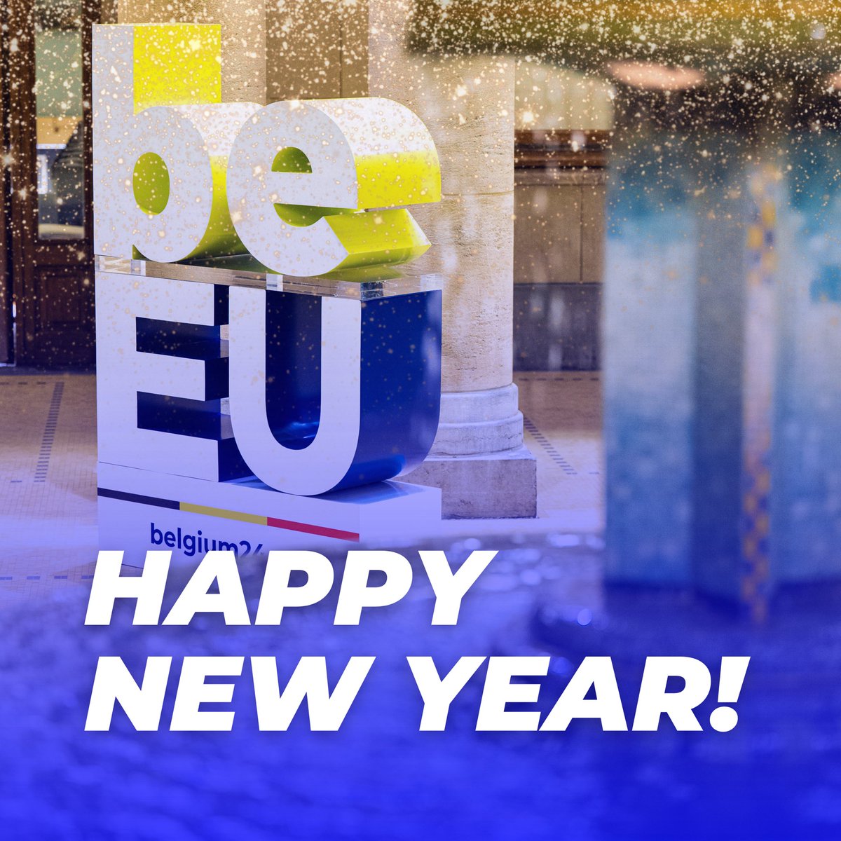 🎉 Happy New Year! #EU2024BE

Our teams have been working hard towards this day. More motivated than ever, we want to make a difference for you as citizens during the next six months. We are ready to deliver.

Enjoy the first hours of 2024! Take good care of each other.