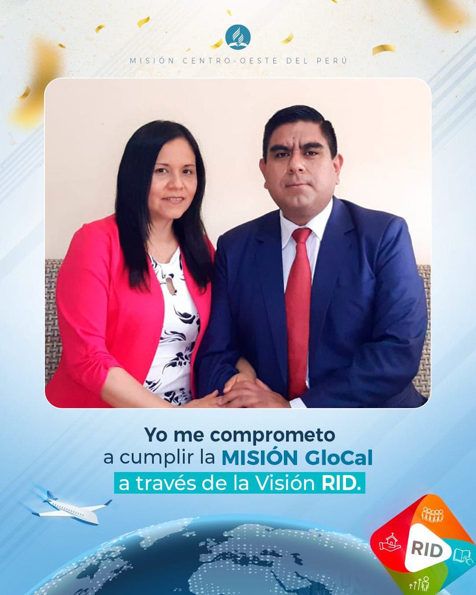 pr_laot's tweet photo. 2024 un nuevo compromiso para mi familia con la Visión RID y la Misión GloCal. Estamos listos para vivir un Reavivamiento Espiritual, Involucrándonos activamente en la misión y Discipulando en nuestra iglesia. #RID #ÉnfasisMisioneros #MisiónGloCal @AdventistasUPN @AdventistaMiCOP https://t.co/Be7PyhCOX3