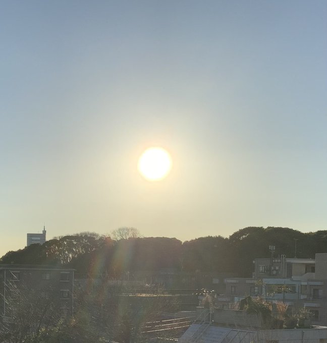 2024年1月1日(月曜日)晴れ最高気温13℃最低7℃…今年も宜しくお願いします。 