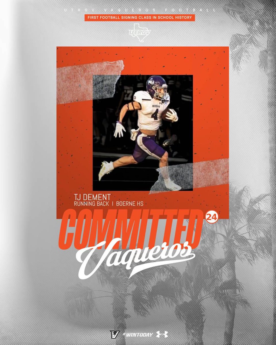 TJ Dement (@tj_dement20) on Twitter photo Extremely thankful to God, coaches, parents and excited to be furthering my academic and athletic career at UTRGV!! โ๏ธโs up!!
<a href="/CoachTBush/">Travis Bush</a> <a href="/CoachJeffBowen/">Jeff Bowen</a> <a href="/CoachRegalado/">Marco Regalado</a> <a href="/CheHendrix/">Che Hendrix</a> <a href="/satxhsfb/">SATXHSFB</a> Extremely thankful to God, coaches, parents and excited to be furthering my academic and athletic career at UTRGV!! โ๏ธโs up!!
<a href="/CoachTBush/">Travis Bush</a> <a href="/CoachJeffBowen/">Jeff Bowen</a> <a href="/CoachRegalado/">Marco Regalado</a> <a href="/CheHendrix/">Che Hendrix</a> <a href="/satxhsfb/">SATXHSFB</a>