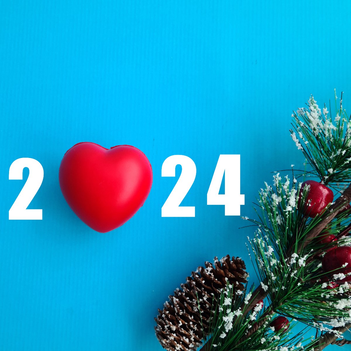 A quienes estáis esta #Nochevieja cuidando y velando por nuestra salud y a quienes la pasáis con vuestros seres queridos, ¡¡Feliz 2024!!