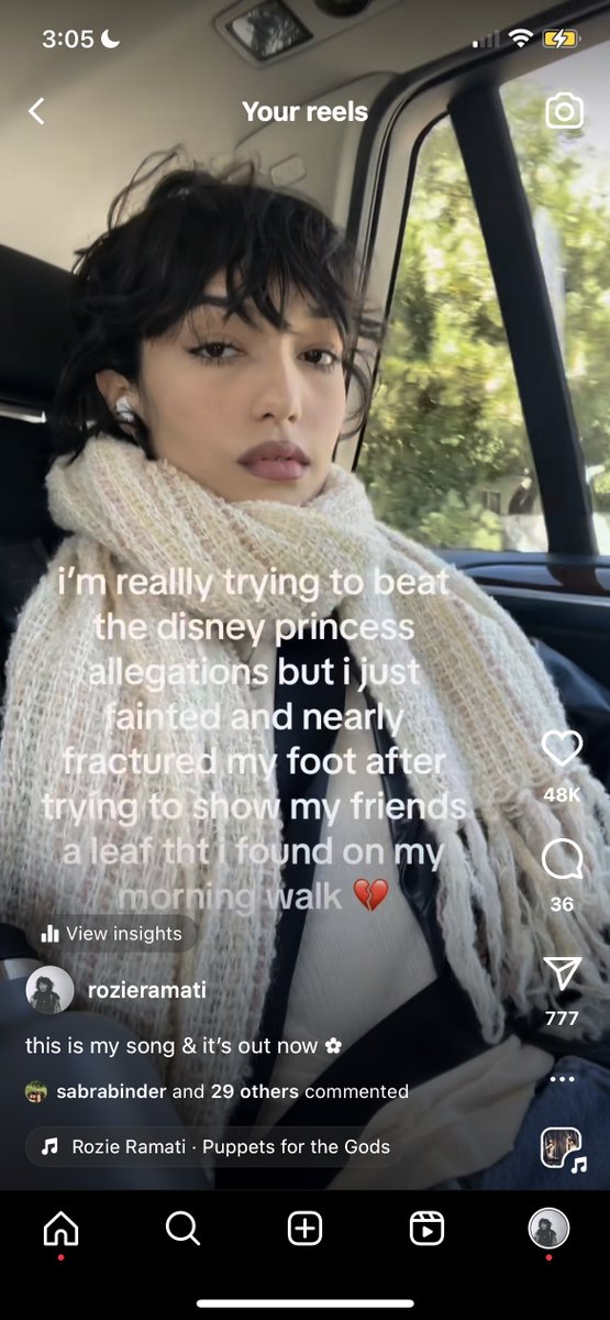 rozieramati's tweet photo. my abuelo just found my tik tok about me spraining my ankle i’m sobbing https://t.co/80Pjbihbbp