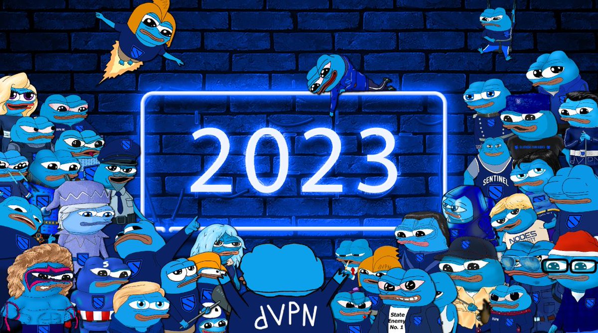 SentinelP2P's tweet photo. 2023 has been a monumental year for Sentinel &amp; Decentralized VPN. 

Hitting many records:
🌐Nodes: 9513
👥Total unique users: 97,096 (23:00 GMT) 
💻Data: 156tb
💲Revenue:  58,770,135 $DVPN

Onwards to 2024 Bluefrens! We have a lot more to come. https://t.co/0aZCq9mvwq