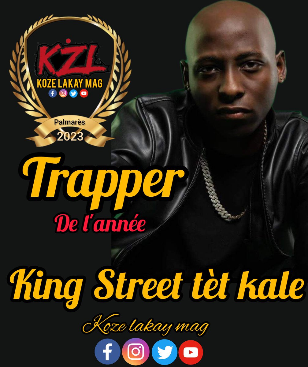 Joreljoseph2's tweet photo. 2023 Awards 
Congratulation à @kingstreet 
Trapper de l'année https://t.co/bBjKaS7vN1