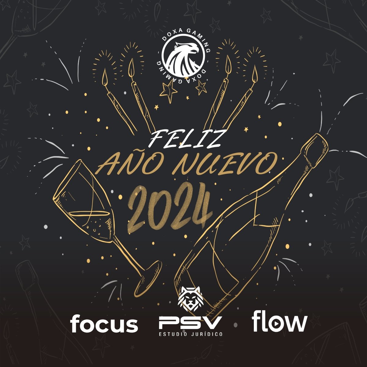 🎉 ¡Cerramos un capítulo increíble en Doxa! 🌟 Gracias a nuestro equipo por hacer de este año un viaje inolvidable lleno de logros y aprendizajes. ¡Brindemos por todos los momentos compartidos y por un 2024 lleno de éxitos! 🚀 #DoxaAñoNuevo #GraciasEquipo 🥂
