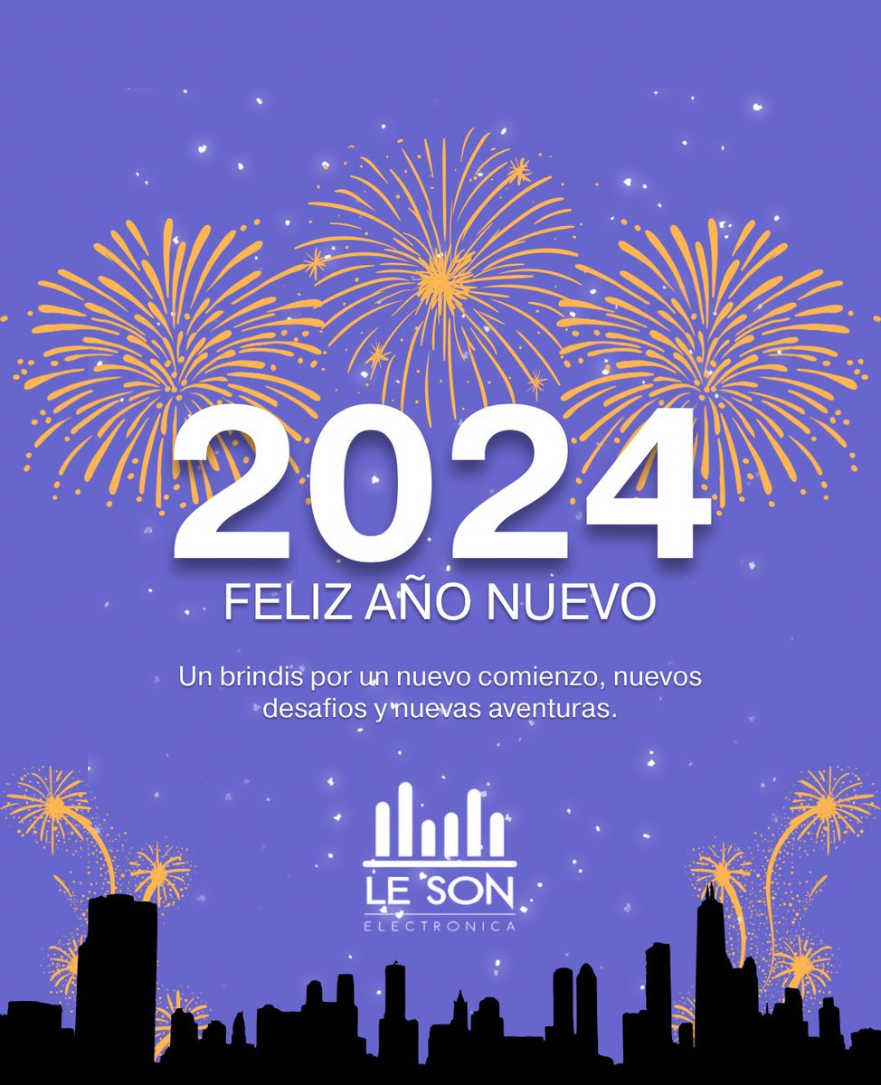 LesonPy's tweet photo. ¡Feliz y próspero Año Nuevo! 🥳🎉

Que el 2024 venga cargado de momentos bonitos para todos.❤️ https://t.co/i9GeFqaFQ3