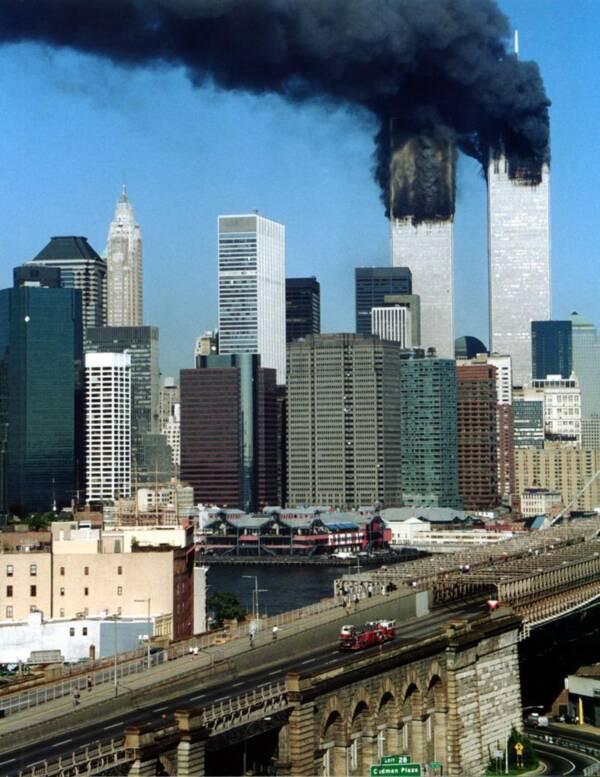As these six courageous firefighters from Ladder Company 118 navigated their truck across the Brooklyn Bridge, they were en route to what would become the most infamous tragedy in American history. 

Their final sighting was as they ascended a staircase in the Marriott Hotel near