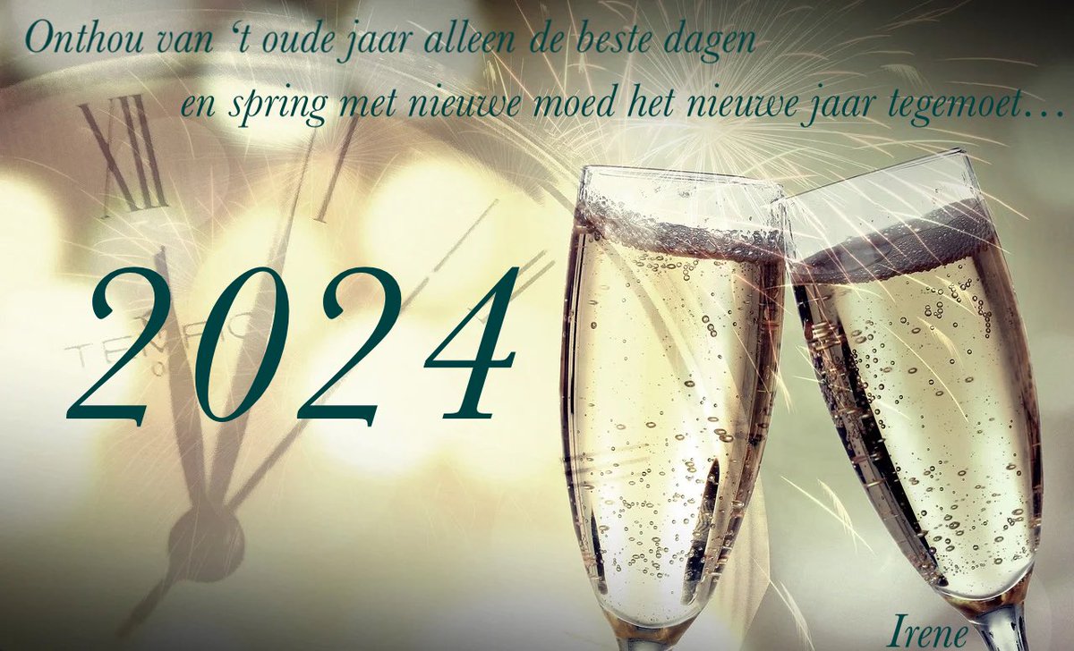 Gelukkig nieuwjaar 🥂👍🏻