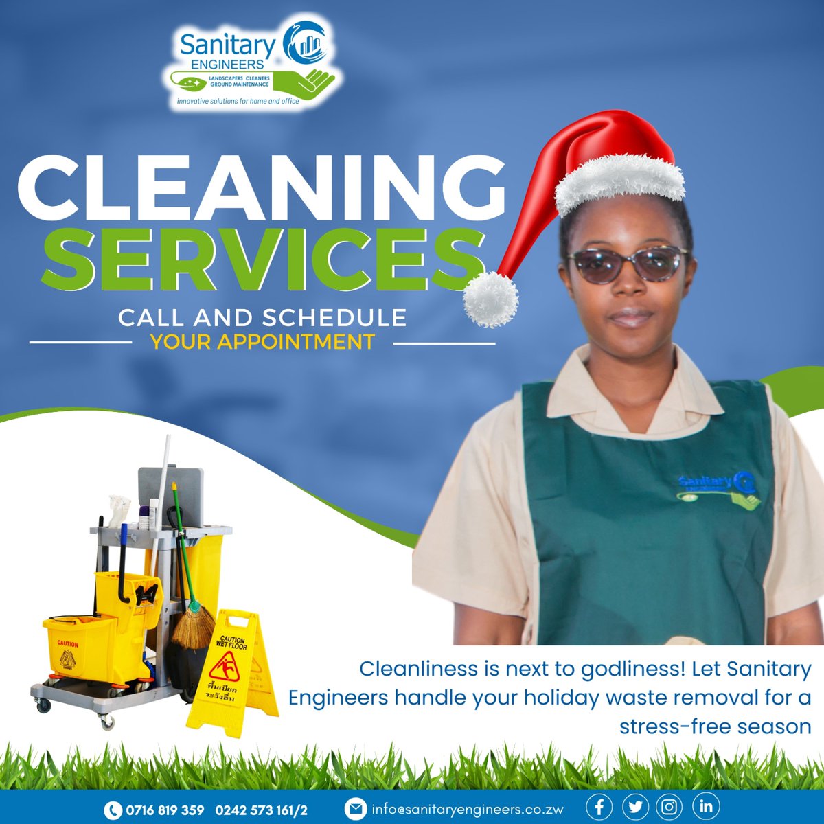 Book your appointment with us as we start 2024.
#windowcleaning 
#cleaningservices
#afterconstructioncleaning