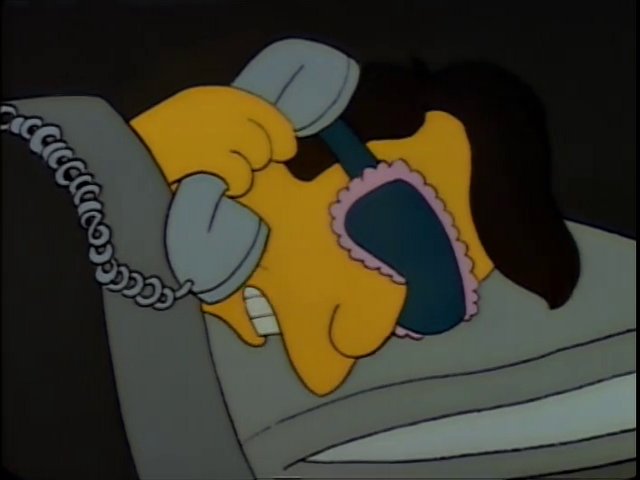 -¿Sales esta noche?
-Lo siento, ya tengo planes