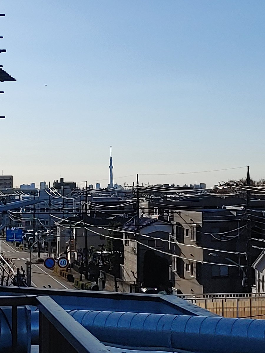 明けましておめでとう🎉
青空スカイツリー😆✌️