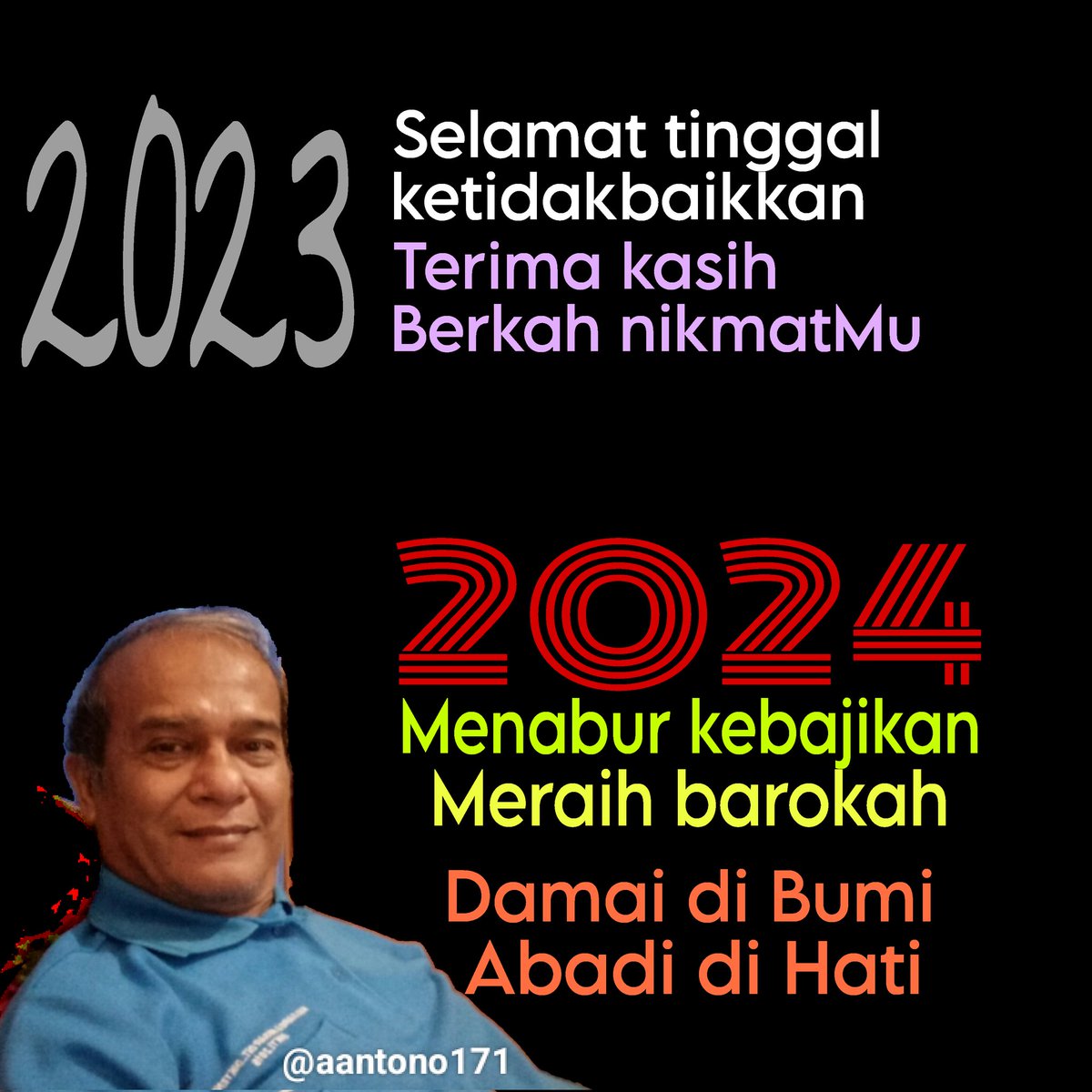 Bismillah... Indonesia damai, sejahtera dan bermartabat