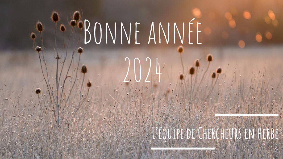 ChercheursEnH's tweet photo. #2024NewYear https://t.co/pyjaXGVl56