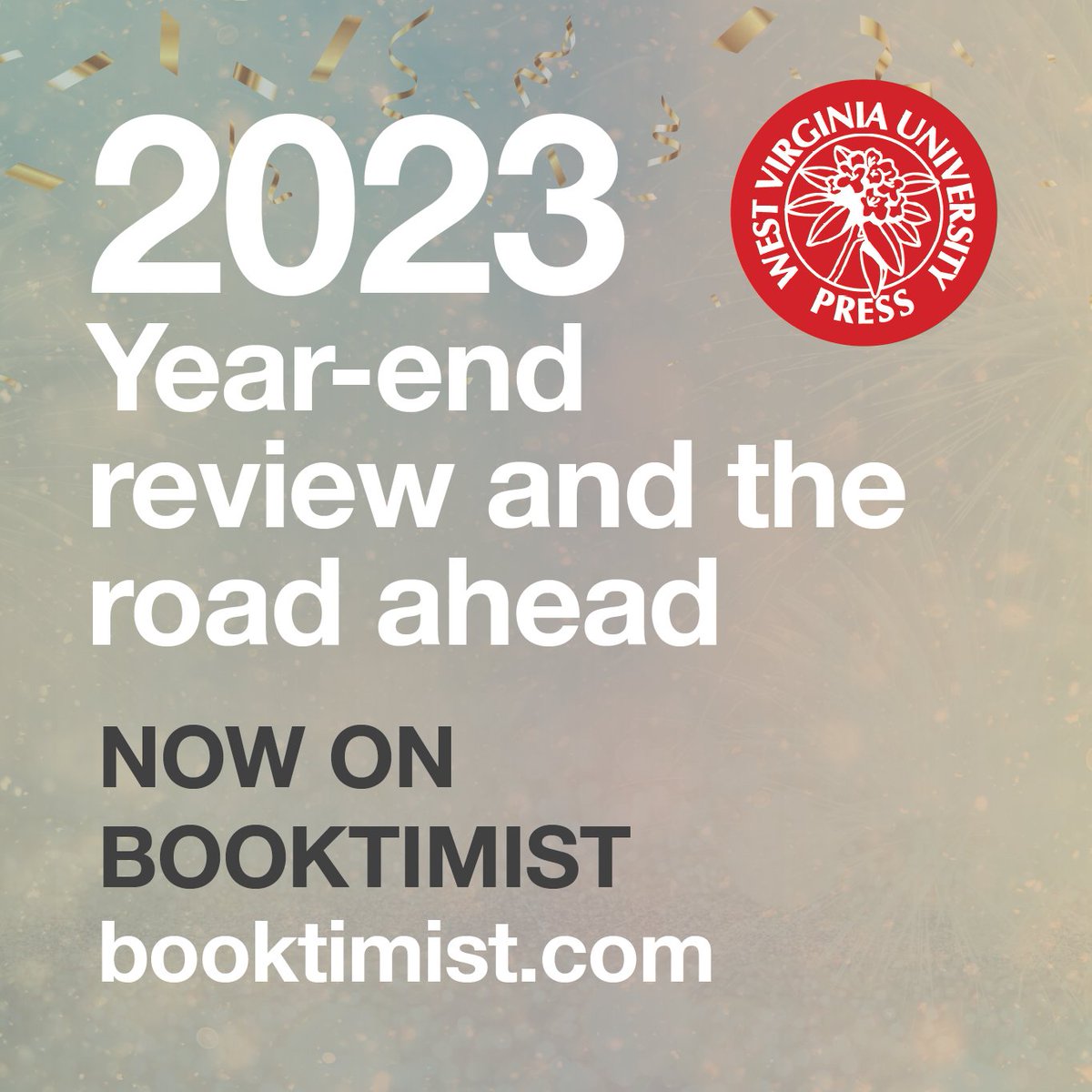 2023 year-end review and the road ahead, now on the Booktimist blog. booktimist.com