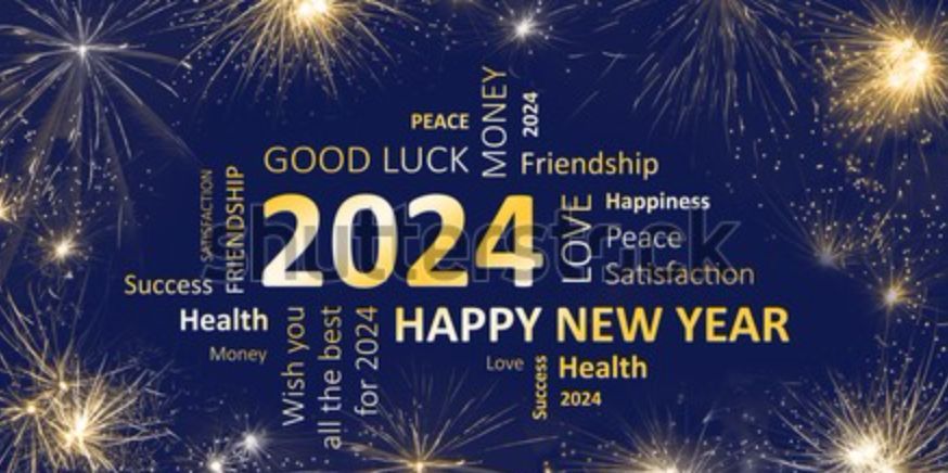 Wishing you all a healthy, happy and successful 2024