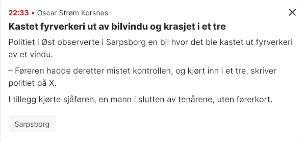 Godt nyttår og velkommen tilbake Østfold